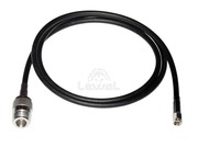 Jumper N gniazdo/ SMA wtyk /RG58 -1m