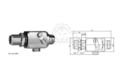 Odgromnik gazowy J01028A0066, N gniazdo/gniazdo, 3,8 GHz, 90V, IP-67