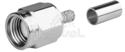 Wtyk SMA RP zaciskany na RG58C/U (pin lutowany) - J01150R0001
