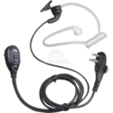 Zestaw słuchawkowy EAM12 kamuflowany z fonowodem, mikrofornem i PTT/VOX (czarny)