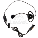 Zestaw słuchawkowy EHN08 nauszny z mikrofonem i PTT/VOX typu D